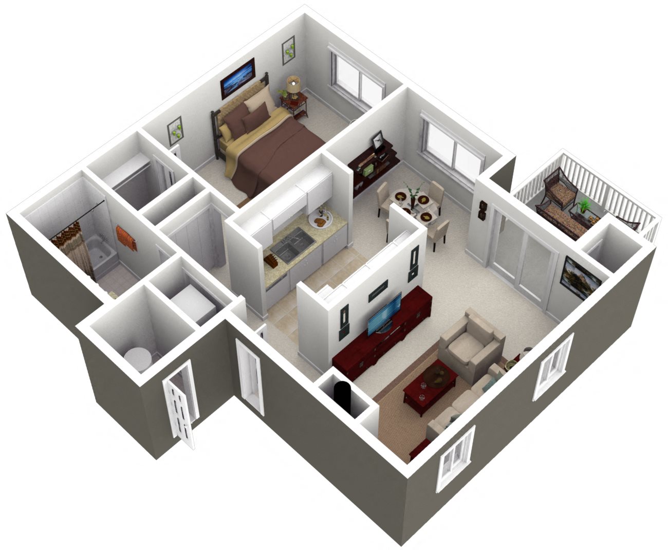 Oak Floor Plan 2